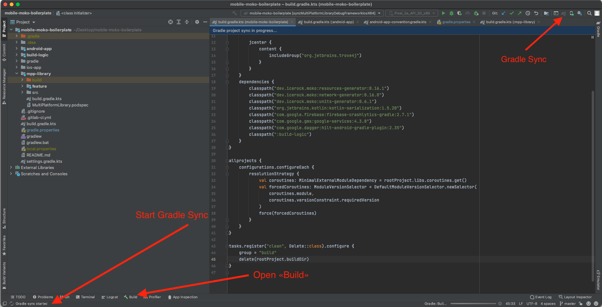 android-gradle-sync